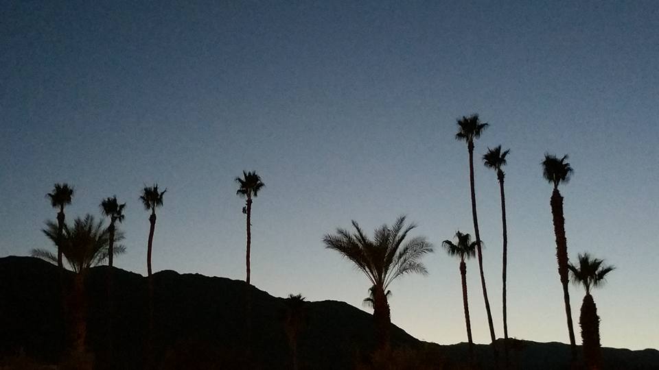 Twilight view san jacinto