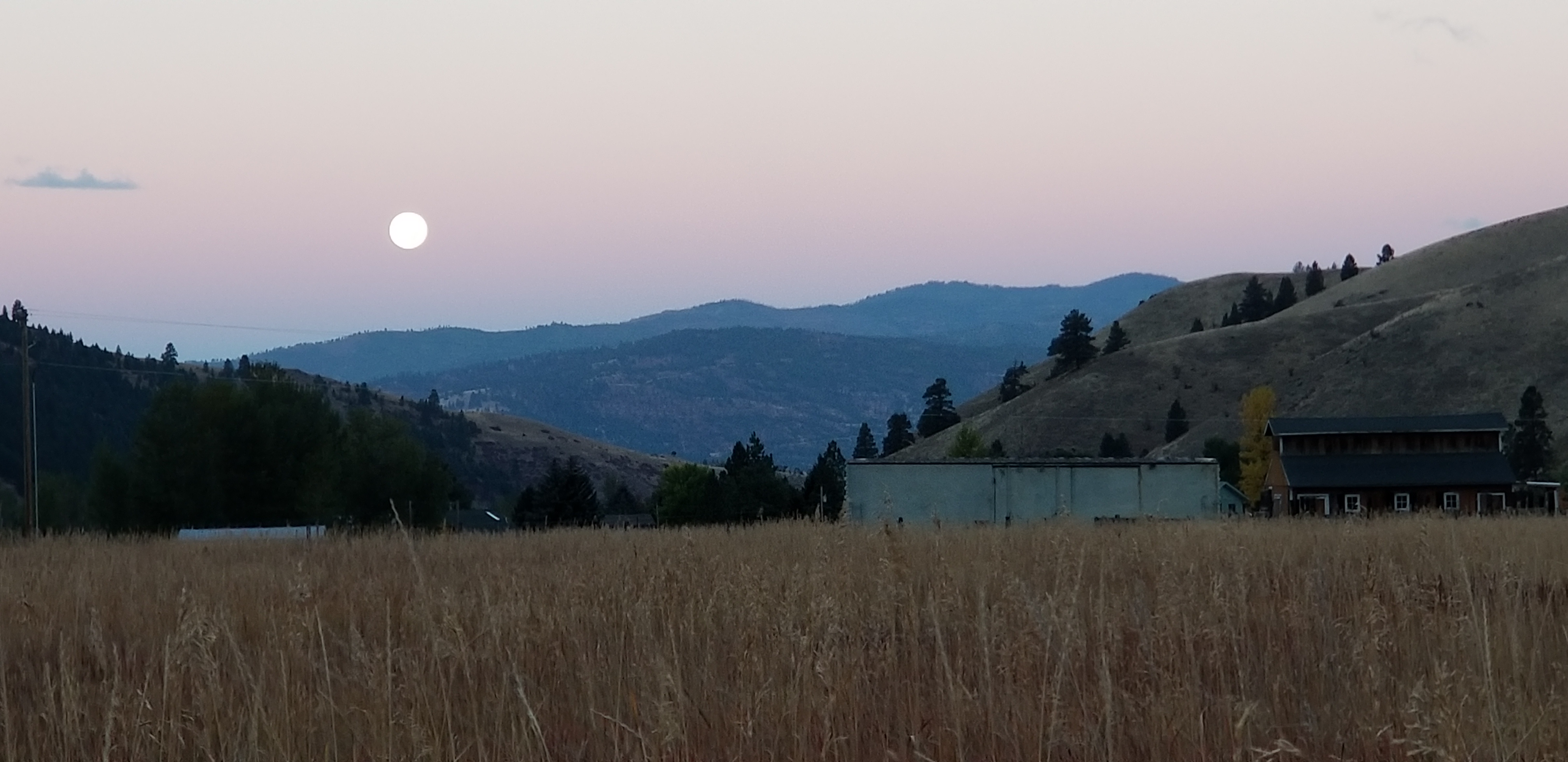 Sunset in Montana