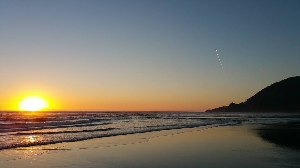 Sunset in Manzanita